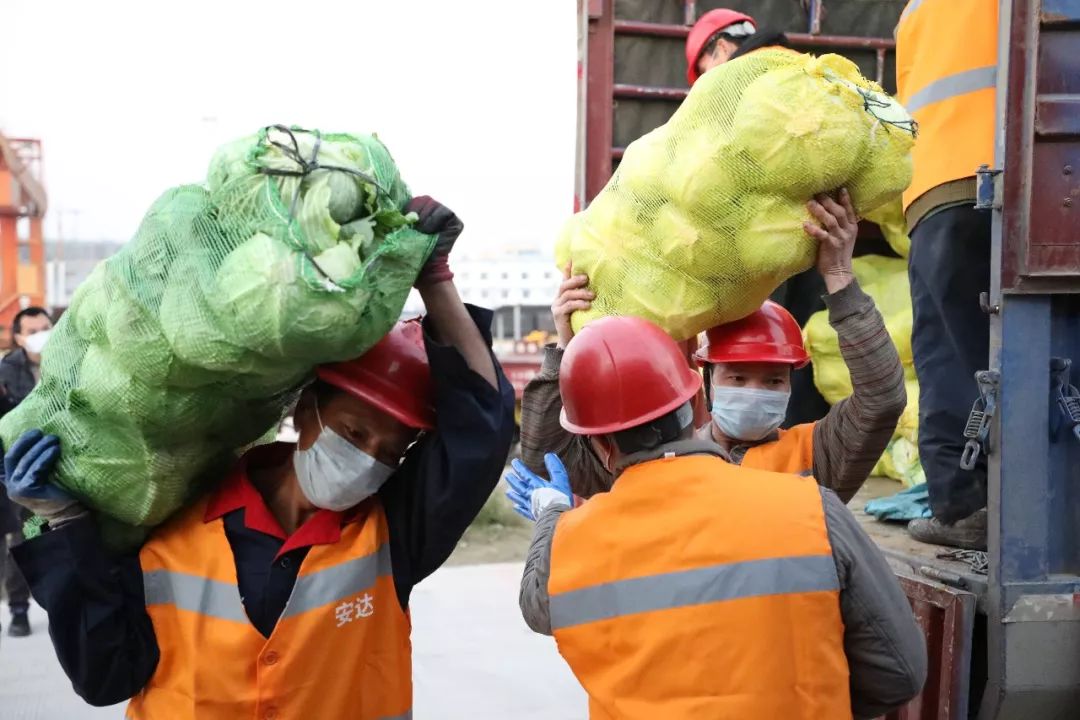 蔬菜水果來啦！廣西鐵路發(fā)出首趟支援武漢的冷鏈民生物資專列！ 